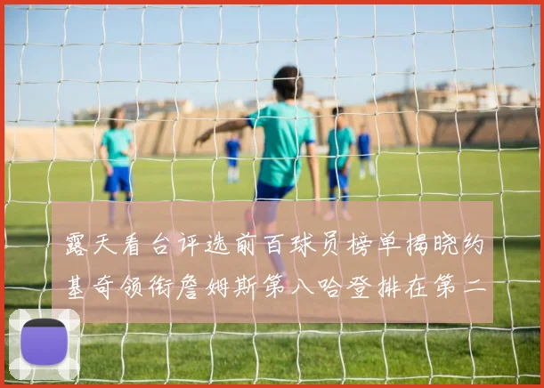 露天看台评选前百球员榜单揭晓约基奇领衔詹姆斯第八哈登排在第二十四位